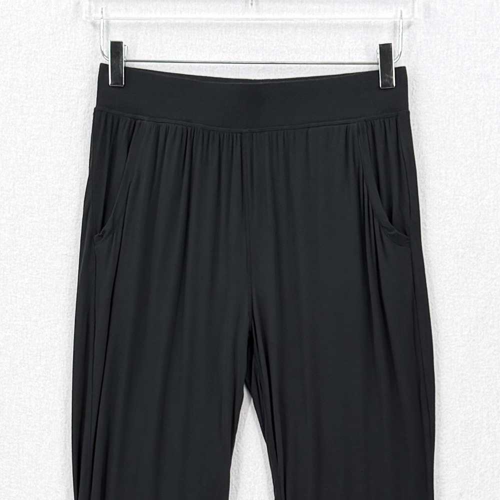 QUINCE Butter Soft Modal Jogger Pants Women Small Black Loungewear Pockets - Picture 7 of 16